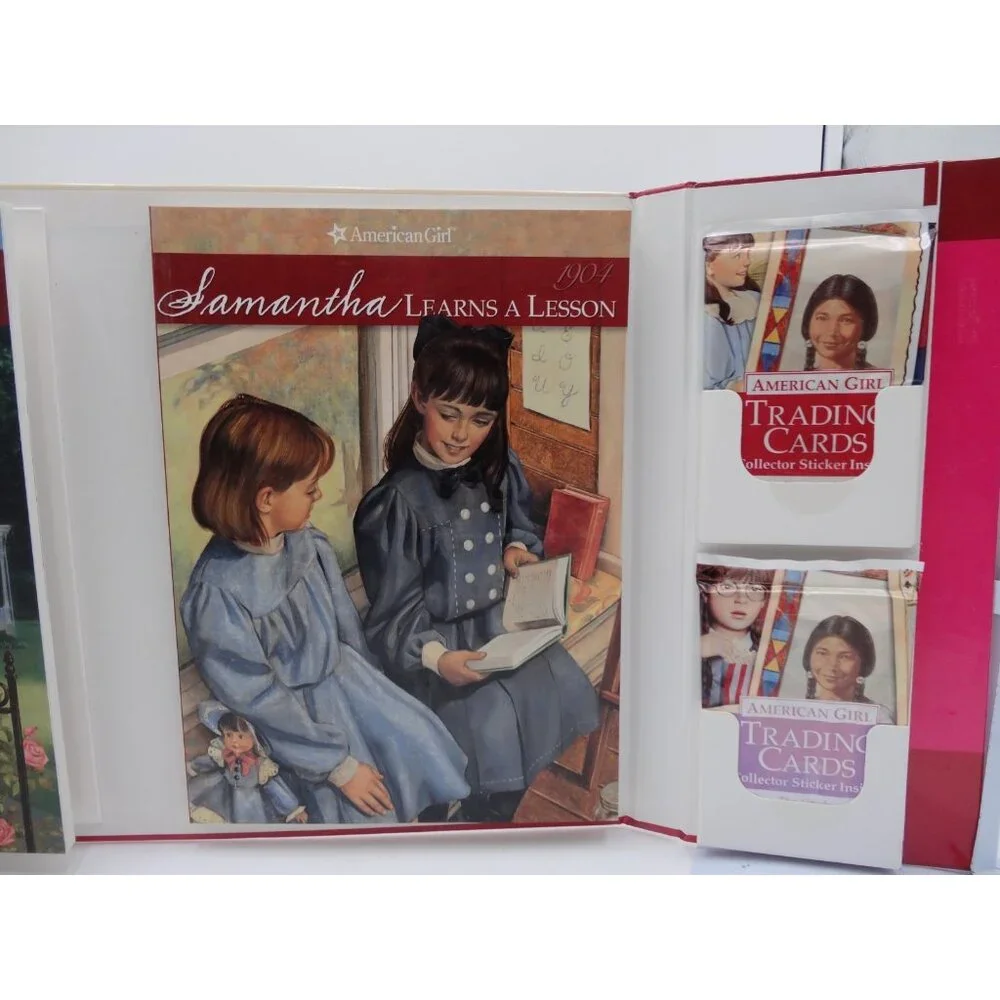 American‎ Girls Samantha Activity Set includes Sealed Trading Cards